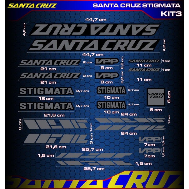 SANTA CRUZ STIGMATA Kit3