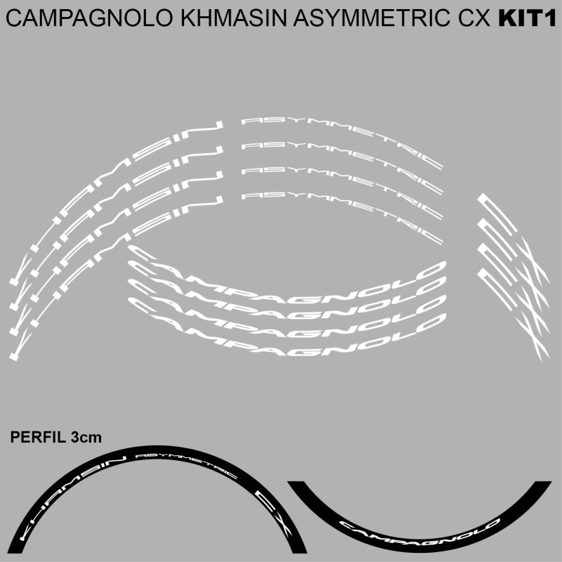 Campagnolo khamsin asymetric cx kit1