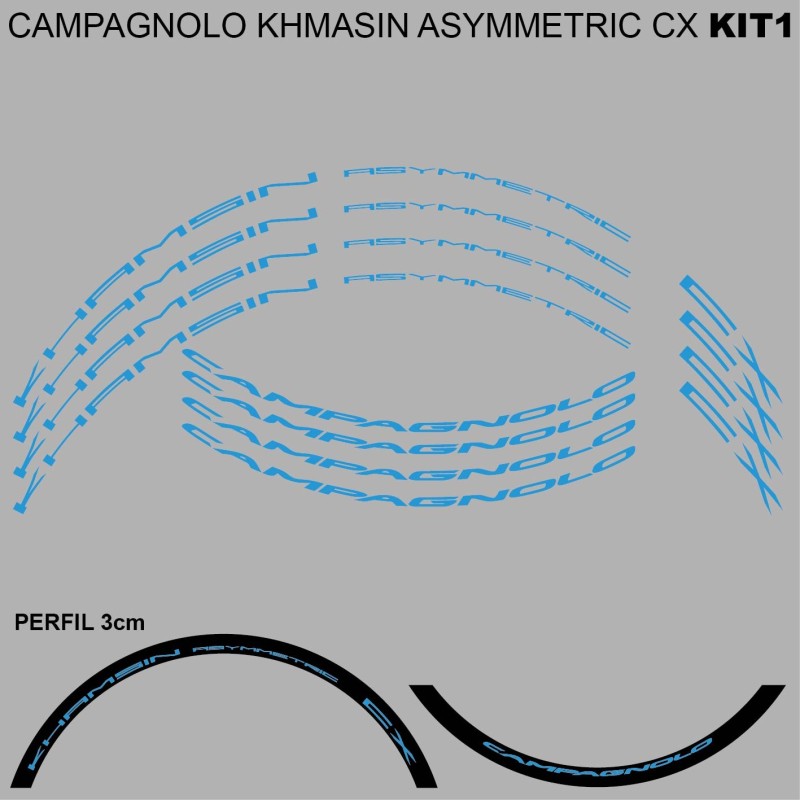 Campagnolo khamsin asymetric cx kit1