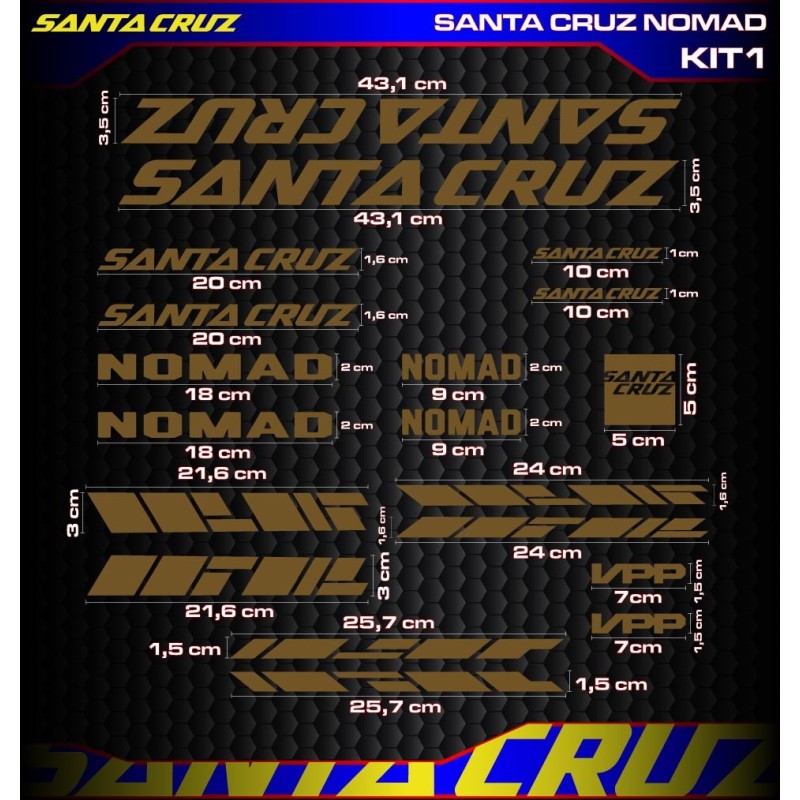SANTA CRUZ NOMAD Kit1