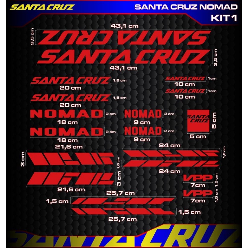 SANTA CRUZ NOMAD Kit1