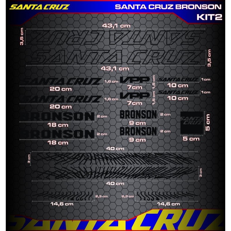 SANTA CRUZ BRONSON Kit2