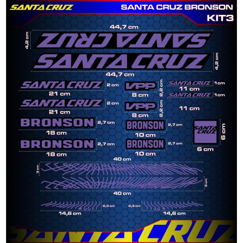 SANTA CRUZ BRONSON Kit3