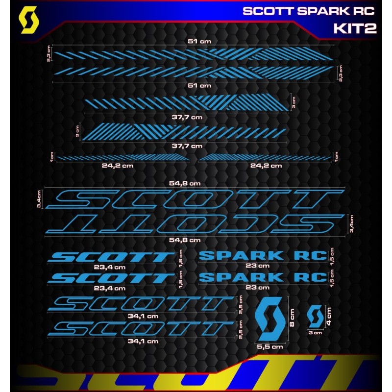 SCOTT SPARK RC Kit2
