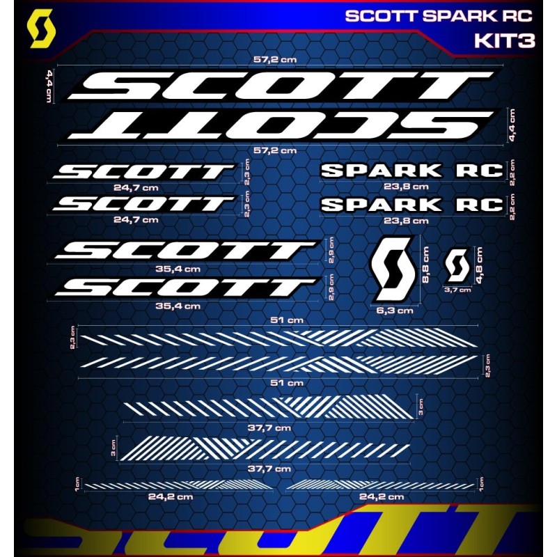 SCOTT SPARK RC Kit3