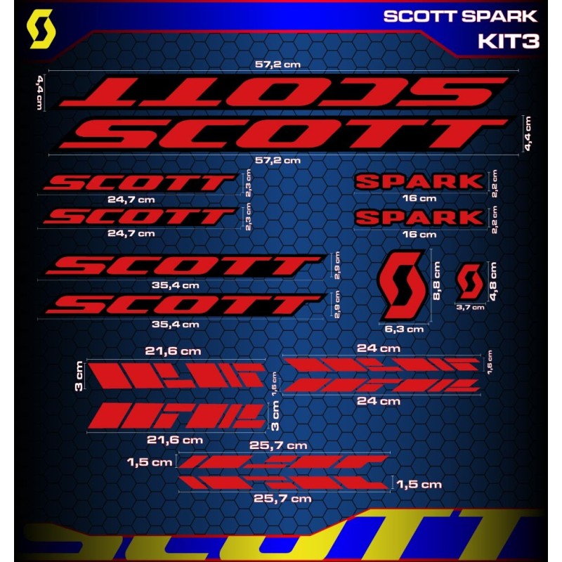 SCOTT SPARK Kit3