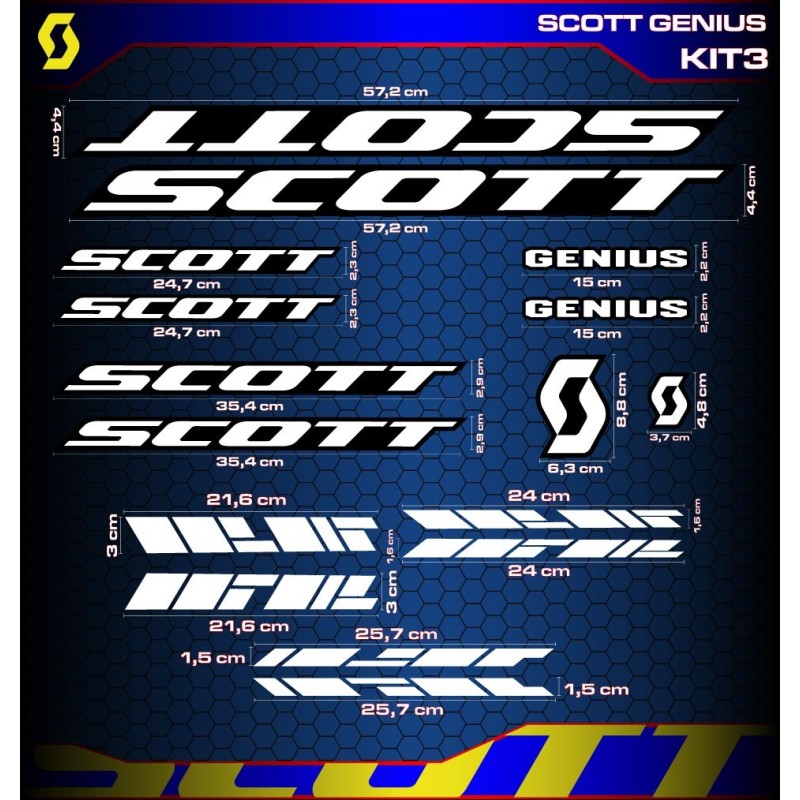 SCOTT GENIUS Kit3