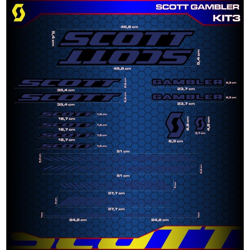 SCOTT GAMBLER Kit3