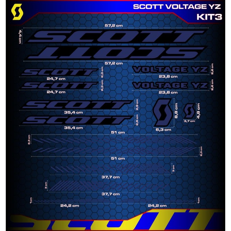 SCOTT VOLTAGE YZ Kit3