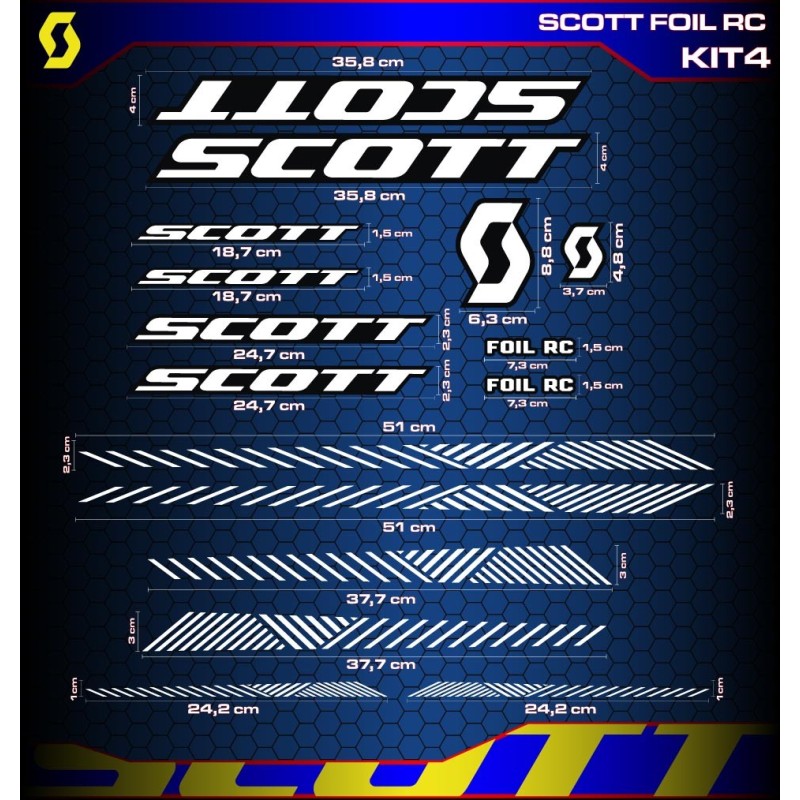 SCOTT FOIL RC Kit4