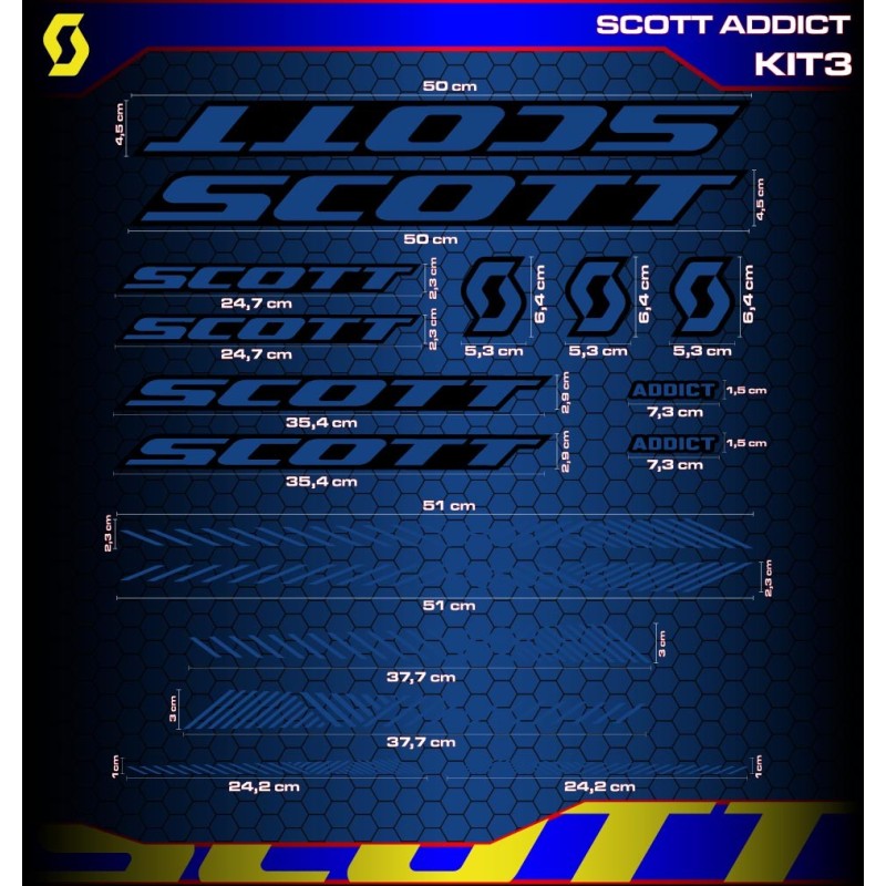 SCOTT ADDICT Kit3