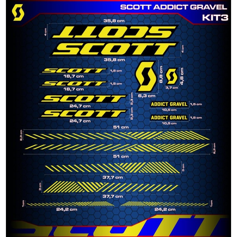 SCOTT ADDICT GRAVEL Kit3