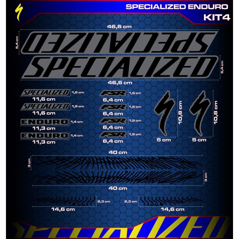 SPECIALIZED ENDURO Kit4