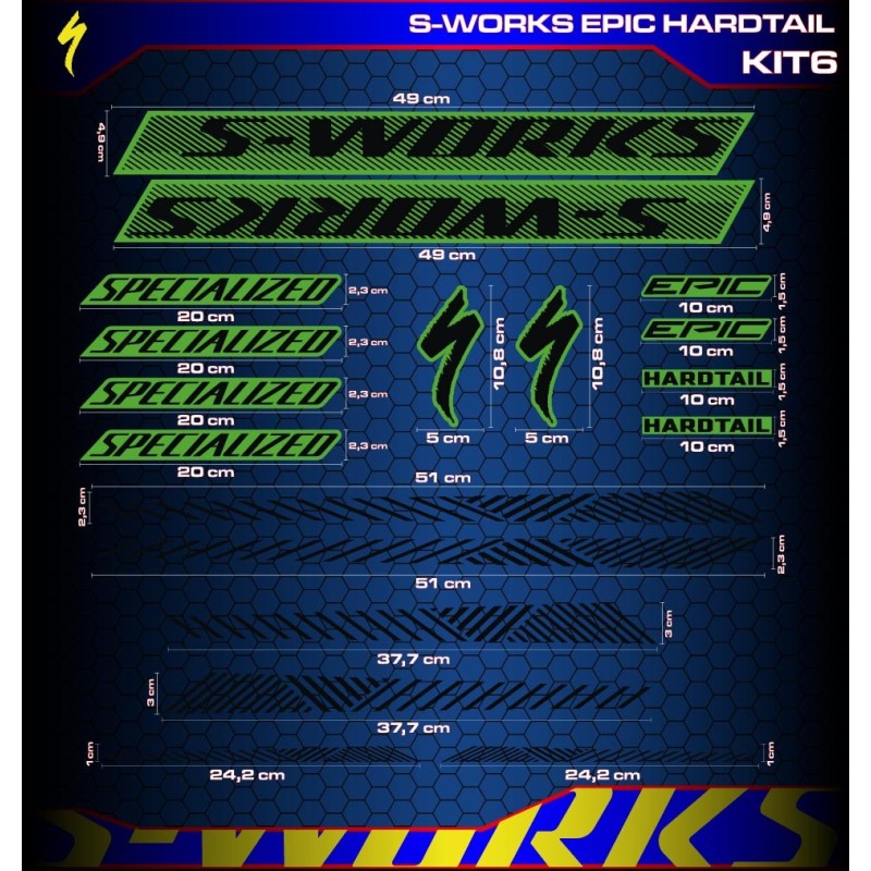 S-WORKS EPIC HARDTAIL Kit6