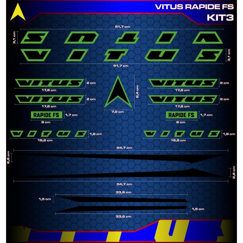 VITUS RAPIDE FS Kit3