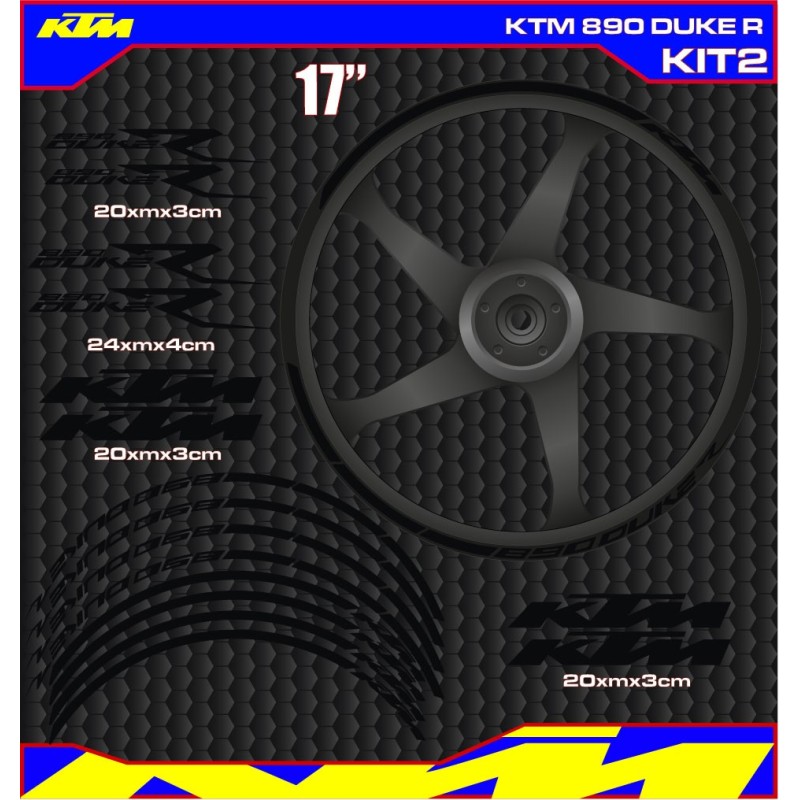 KTM 890 DUKE R Kit2