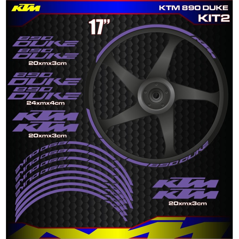 KTM 890 DUKE Kit2