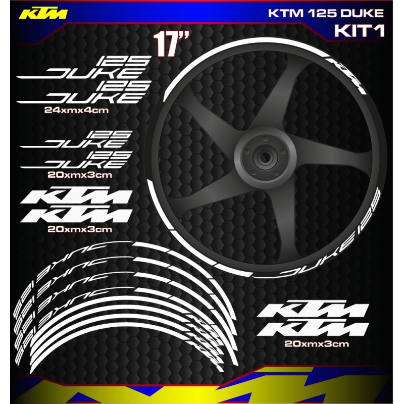 KTM 125 DUKE Kit1