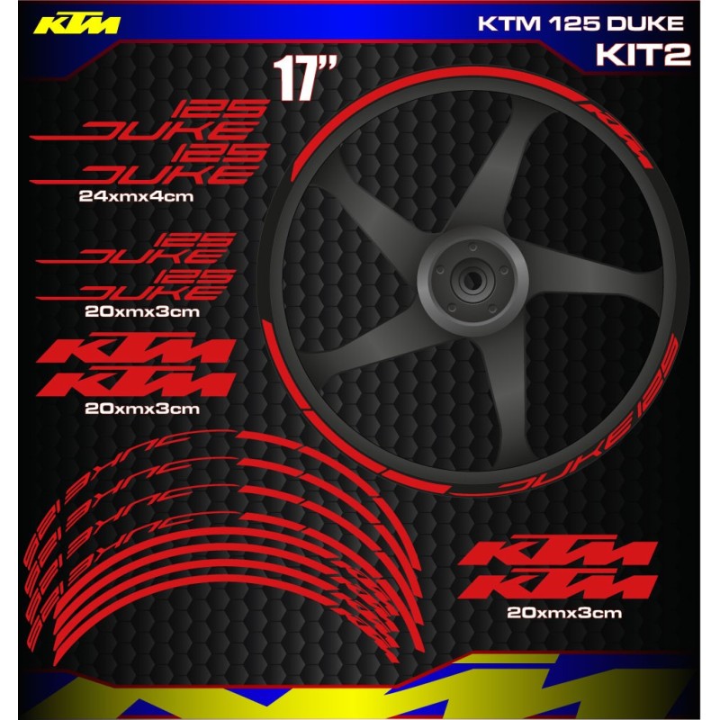 KTM 125 DUKE Kit2