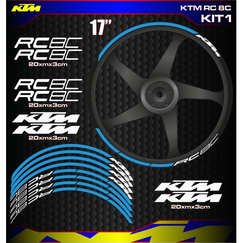KTM RC 8C Kit1
