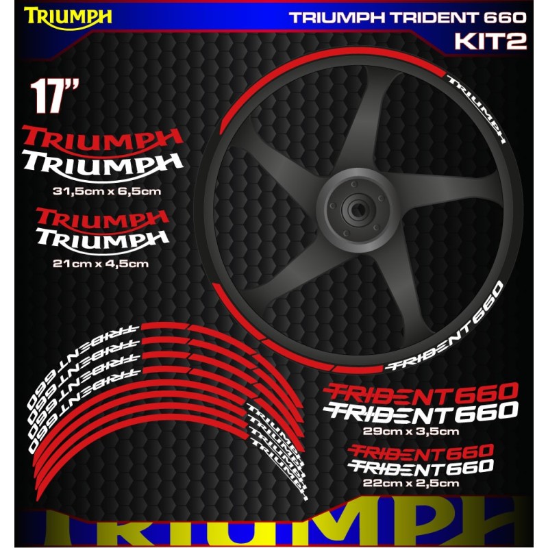 TRIUMPH TRIDENT 660 Kit2