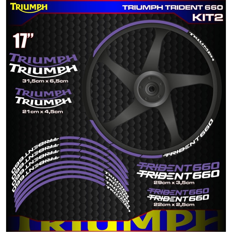 TRIUMPH TRIDENT 660 Kit2