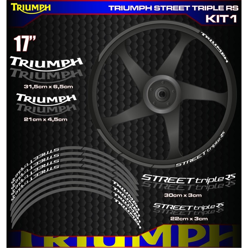 TRIUMPH STREET TRIPLE RS Kit1
