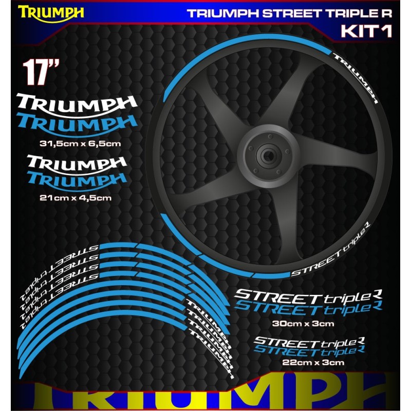 TRIUMPH STREET TRIPLE R Kit1