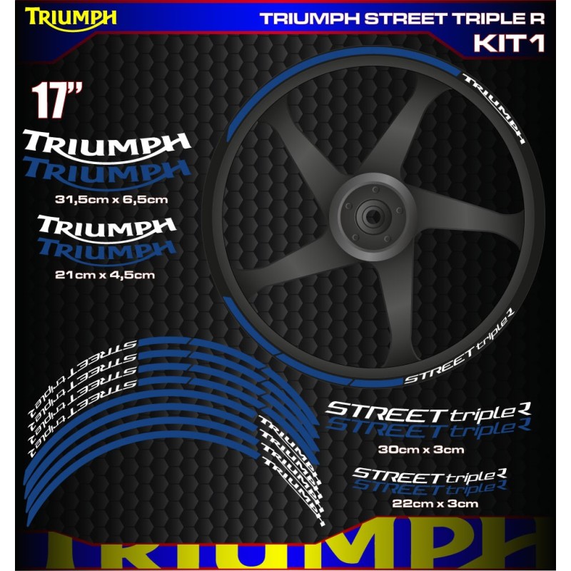 TRIUMPH STREET TRIPLE R Kit1