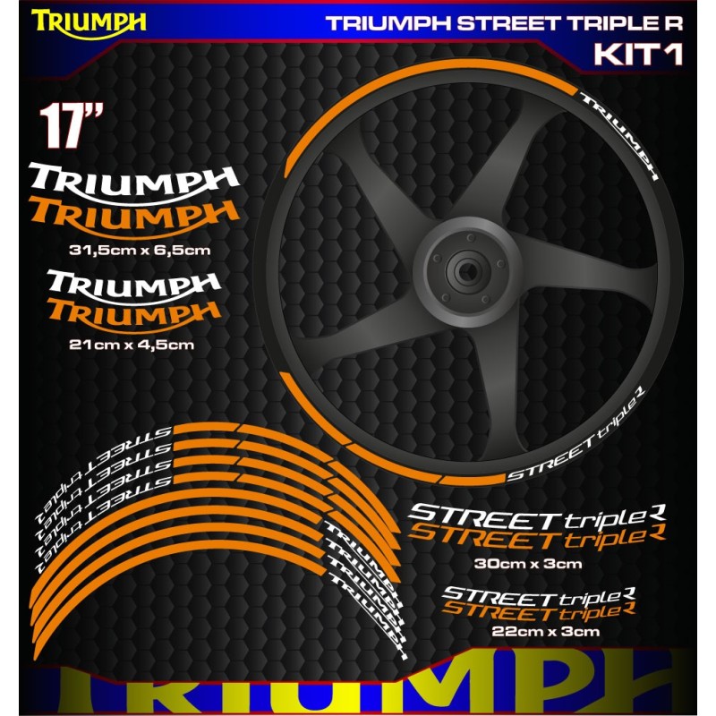 TRIUMPH STREET TRIPLE R Kit1