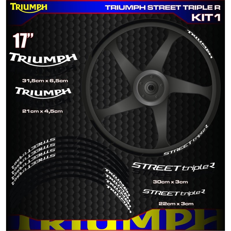 TRIUMPH STREET TRIPLE R Kit1
