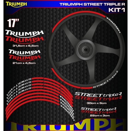 TRIUMPH STREET TRIPLE R Kit1