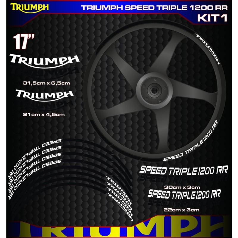 TRIUMPH SPEED TRIPLE 1200 RR Kit1