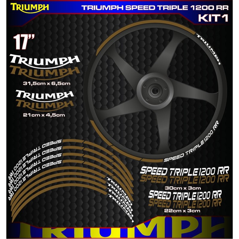 TRIUMPH SPEED TRIPLE 1200 RR Kit1