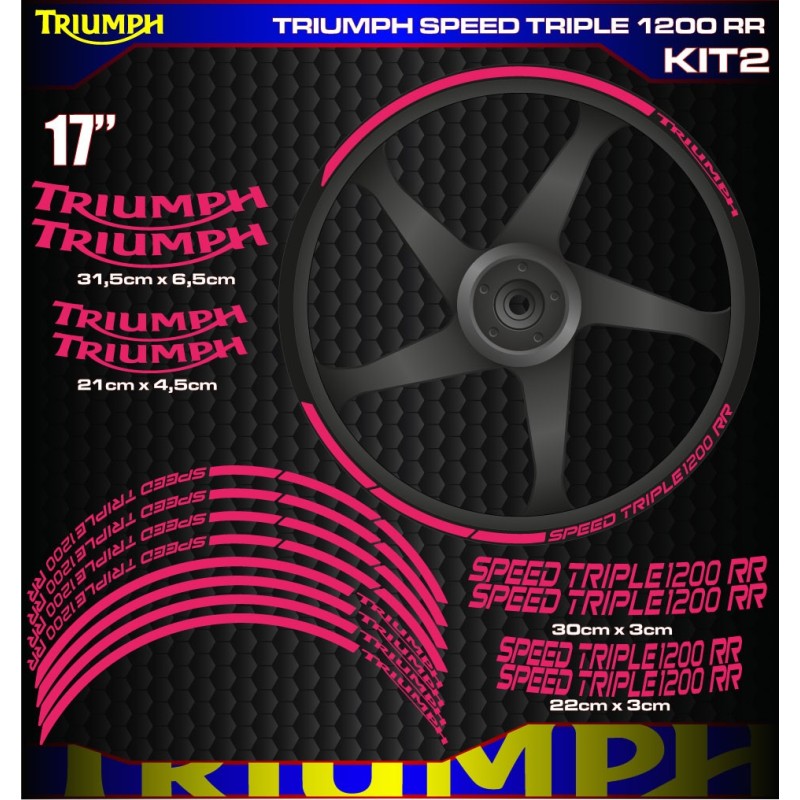 TRIUMPH SPEED TRIPLE 1200 RR Kit2