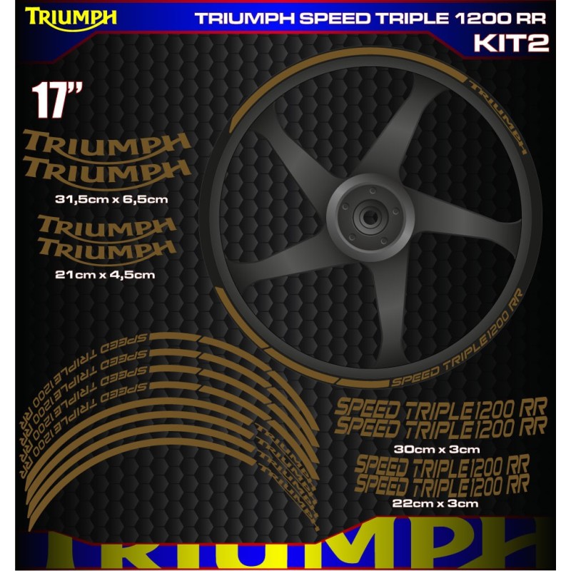 TRIUMPH SPEED TRIPLE 1200 RR Kit1