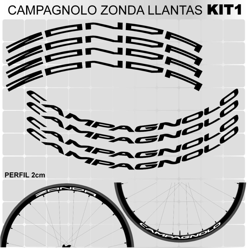 Campagnolo Zonda Kit1