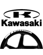 Adhesives, stickers, decals, stickers for KAWASAKI motorcycle rim edges, FREE SHIPPING