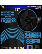 Adhesives, stickers, decals, stickers for HONDA CB125R motorcycle rim edges, FREE SHIPPING