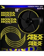Adhesives, stickers, decals, stickers for HONDA MSX motorcycle rim edges, FREE SHIPPING