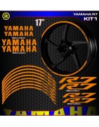 Adhesives, stickers, decals, stickers for YAMAHA R7 motorcycle rim edges, FREE SHIPPING