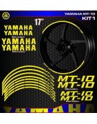 Adhesives, stickers, decals, stickers for YAMAHA MT-10 motorcycle rim edges, FREE SHIPPING