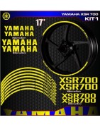 Adhesives, stickers, decals, stickers for YAMAHA XSR700 motorcycle rim edges, FREE SHIPPING