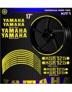 Adhesives, stickers, decals, stickers for YAMAHA XSR125 motorcycle rim edges, FREE SHIPPING