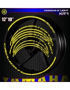 Adhesives, stickers, decals, stickers for YAMAHA D'LIGHT 125 motorcycle rim edges, FREE SHIPPING