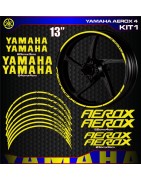 Adhesives, stickers, decals, stickers for motorcycle rim edges YAMAHA AEROX 4, FREE SHIPPING