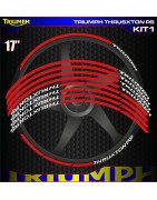 Adhesives, stickers, decals, stickers for TRIUMPH THRUSTON RS motorcycle rim edges, FREE SHIPPING