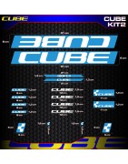 adhesives, stickers, decals, stickers for Cube bikes, FREE SHIPPING