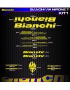 stickers, stickers, decals, stickers for Bianchi Via Nirone 7 bikes, FREE SHIPPING