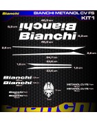 adhesives, stickers, decals, stickers for bikes Bianchi Metanol CV FS, FREE SHIPPING